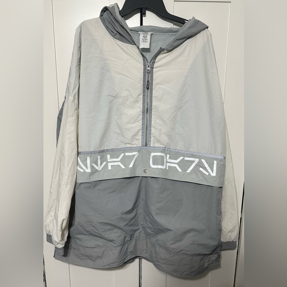 Star Wars Gray and White Windbreaker Jacket